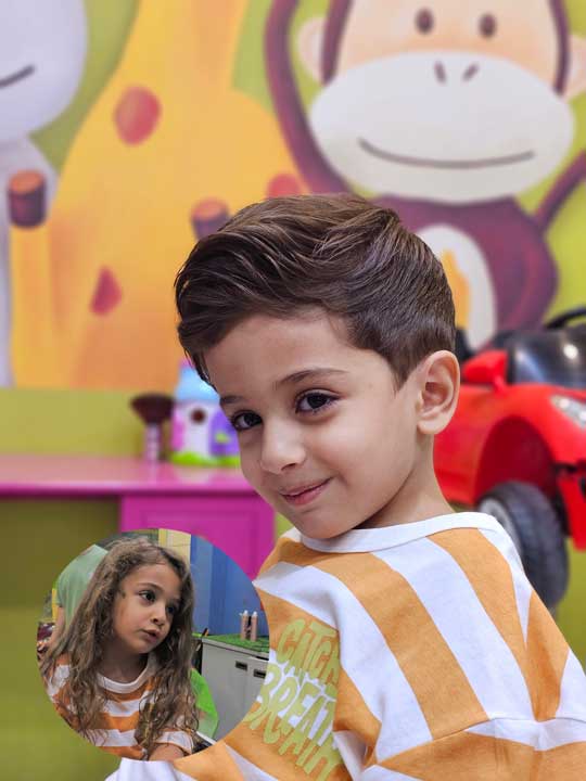 مدل موی بچگانه